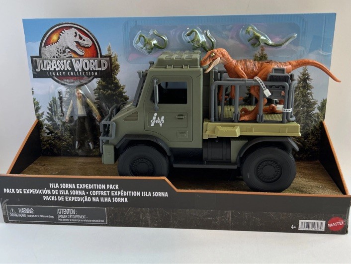 Jurassic World Legacy Collection Isla Sorna Expedition Pack