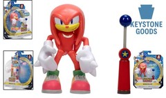 Sonic the Hedgehog Knuckles 4-Inch Action Figure with Blue Checkpoint – Colle…