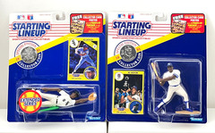 Bo Jackson Royals/White Sox 1991 Starting Lineup Two Figures NEW w/Coin Card MLB