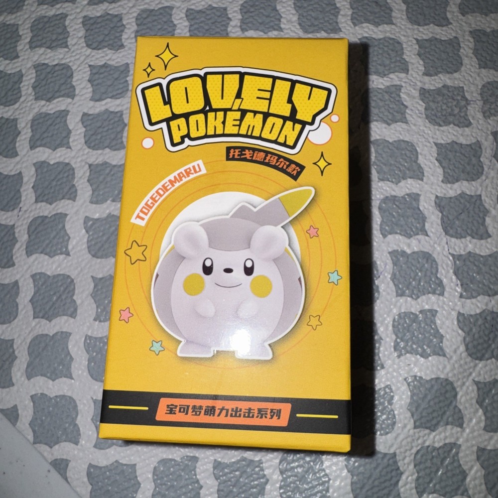 Lovely Pokemon Togedemaru Figure Offical Pokemon Langbowang Unopened