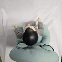 Pee Wee Herman And Chairy Stuffed Dolls Makes Sounds Eyes Move Vintage