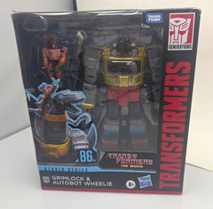Hasbro Tomy Transformers Studio Series 86 Grimlock & Wheelie 1st Release New 8″