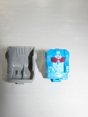 Quig with Helmet/Seat, original G1 Transformers (Headmaster Siren’s head 1988)