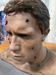 Terminator Arnold Schwarzenegger Life-Size Bust T2 Over 15 years ago
