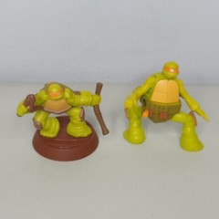 TMNT Action Figures Lot of 8 Donatello Michelangelo Raphael Leonardo