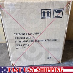 NIB Sideshow EXCLUSIVE Negative Zone Spider-Man PF Figure Statue STAN LEE SIGNED