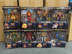 Jada Toys Ultra Street Fighter II Figures Lot of 8 Ken M Bison Guile Vega Dhalsi