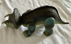 Vintage 1988 Tyco Dino-Riders RARE Triceratops Hammerhead Sidewinder LOT