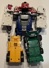 Power Rangers TURBO Carranger DX VRV ROBO MEGAZORD Rescue Megazord 95% Complete!