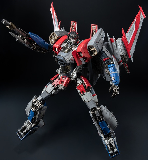 Starscream DLX Scale Collectible Figure | Transformers: Bumblebee | threezero