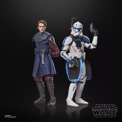 2025 Star Wars Black ANAKIN SKYWALKER & CAPT REX 6″ Hasbro Pulse Exclusive 2-Pk