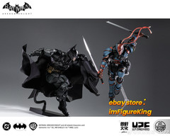 US FAST SHIP – UPF LPZZ DC 1/12 Batman Arkham Knight Deathstroke Action Figure