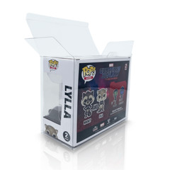 TWO PACK Funko Pop Vinyl Protector Case Acid Free 0.50mm Thick 2-Pack
