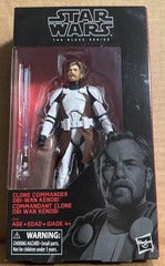 CLONE COMMANDER OBI-WAN KENOBI: Star Wars, The Black Series, NEW, 2018