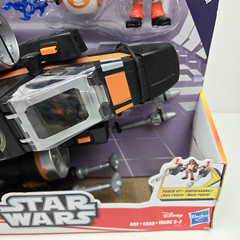 Star Wars Galactic Heroes Poes Boosted X-Wing Fighter Playset Poe & BB-8 Figures