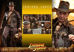 Hot Toys Indiana Jones Dial Of Destiny 1:6 Scale Figure Harrison Ford MMS716 New