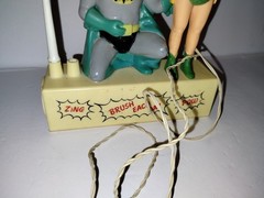 Vintage 1977 Janex Batman And Robin Battery Powered Toothbrush Not Working HTF