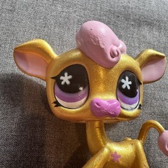 Littlest Pet Shop Authentic Chinese New Year Golden Ox LPS