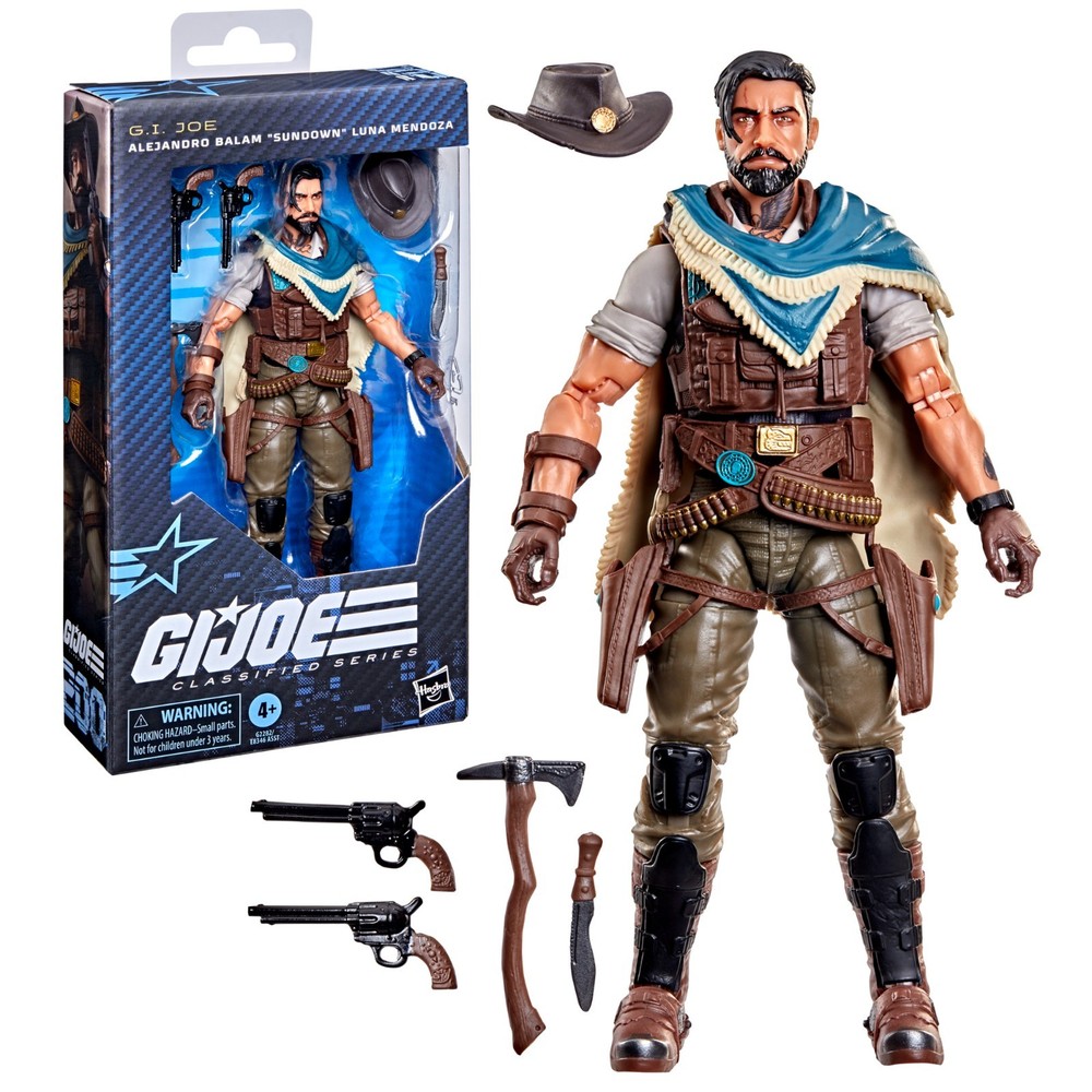 G.I. Joe Classified Series 200, Alejandro Balam “Sundown” Luna Mendoza, 6 Inch