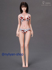 LDDOLL 27XL 1/6 Finger Bone Seamless Silicone Body 12″Figure Fit OB CG HT Head