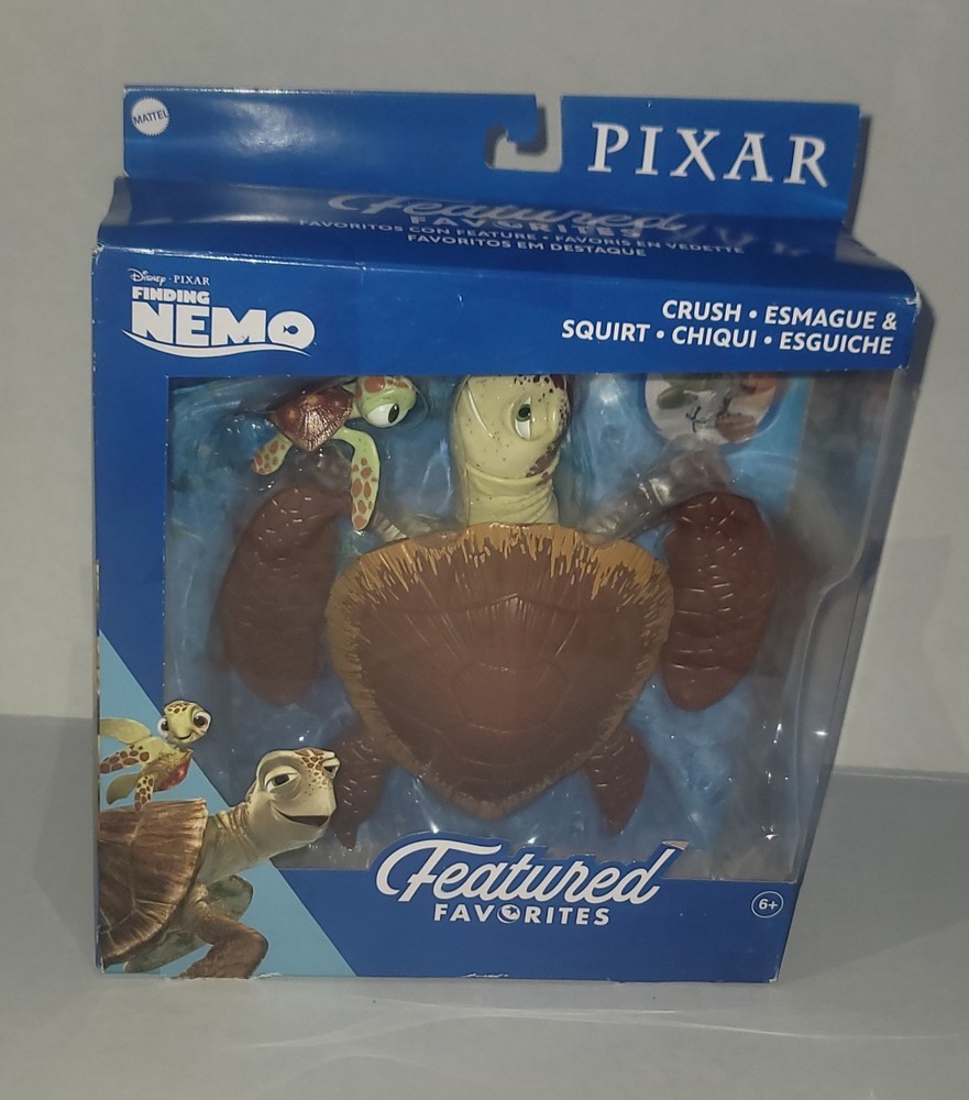 2021 Disney – Mattel | Featured Favorites: Finding Nemo | Crush & Squirt 2 Pack