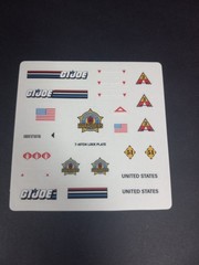 Gi Joe / Cobra Sticker Sheets NEW ! you pick, multi listing, Buy More & Save !