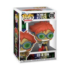Cowboy Bebop Ed and Ein Scooter Pop Vinyl High Quality Ages 3 Years and Up