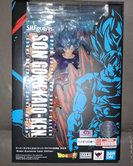 SH Figuarts Dragonball Z Super Saiyan God Son Goku Kaio-Ken Event Exclusive Edit