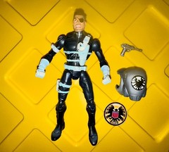 NICK FURY loose Marvel Legends ToyBiz 2004 Shield