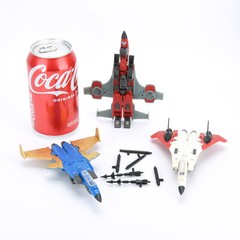 Transformers G1 Thrust Dirge Ramjet 3x Action Figures Flight Team Set Toys Box