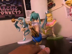 17cm Hatsune Miku Glittering Star Ver Figure PVC Anime Statue Kawaii Model Gift