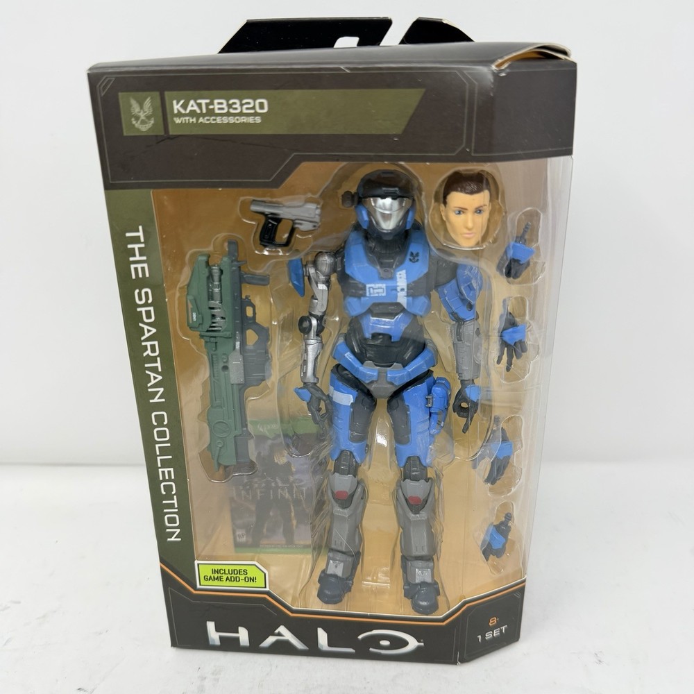 Halo Infinite The Spartan Collection 7″ KAT-B320 Blue Action Figure New