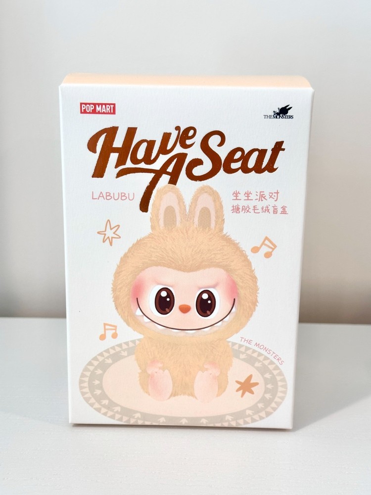 NEW Pop Mart The Monsters Have a Seat Vinyl Face Labubu – Random Character