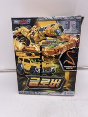 Metal Card Bot S Glober Transforming Robot SUV Toy SAMG Entertainment Korea READ