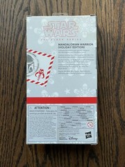 Star Wars Black Series 6-inch Holiday Edition Mandalorian Warrior Exclusive