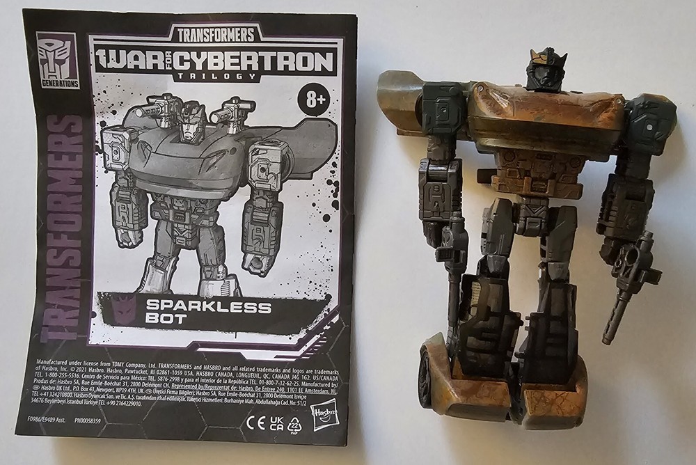 Transformers War For Cybertron Sparkless Bot – Loose