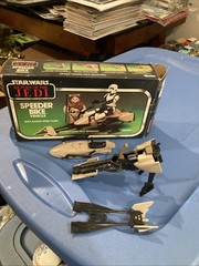 Kenner 1983 Star Wars Return of The Jedi Speeder Bike Vehicle With Original Box