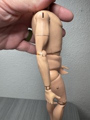 Vintage GI Joe 1964 Fully Jointed Action Figure Beige Plastic Military & Adventu