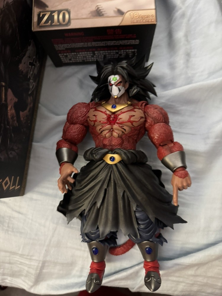 Mythos Anime BD Kong Studios MA10L Dark Broly Complete Used Improved Neck Peg