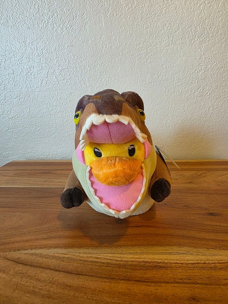Jurassic Park T Rex TUBBZ Plush Dinosaur Duck Numskull 9in With Tags