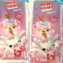 Lot Of 6 Sets Num Noms Dippers Series 2-1 Changes Colors Slime 1.16oz NEW