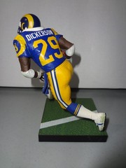 MCFARLANE TOYS NFL SERIES 27 2011 ERIC DICKERSON LA ANGELES RAMS FIGURE FOOTBALL