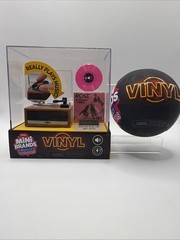 Mini Brands Really Works MINI RECORD PLAYER + CAPSULE Vinyl Playset Series 1 NEW