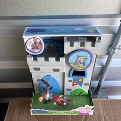 Peppa Pig Little Places Castle Fort George Set Knight Dragon 99% Complete READ D