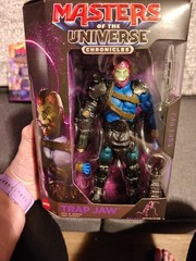 Mattel MOTU Chronicles Boxed Figure Set Skel-Knight Trap Jaw Sword, 6 Figures