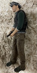 NECA Splinter Cell Conviction Sam Fisher 7″ Loose Action Figure W Goggles