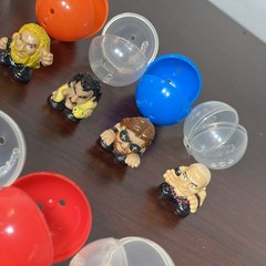 Lot 42 WWE WWF ECW WCW Mini Squinkies Wrestling Figures Tiny 0.75″ Tall CENA BAG