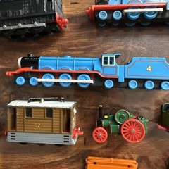 Thomas And Friends Die Cast and plastic Train Lot of 29 Collection – used / wear