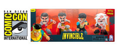 Invincible 4 pc Bloodsplatter Figure Set SDCC 2026 UCC Preorder Battle Damaged
