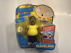 Playmates Family Guy Crazy Interactive World Cleveland Action Figure READ DES F3